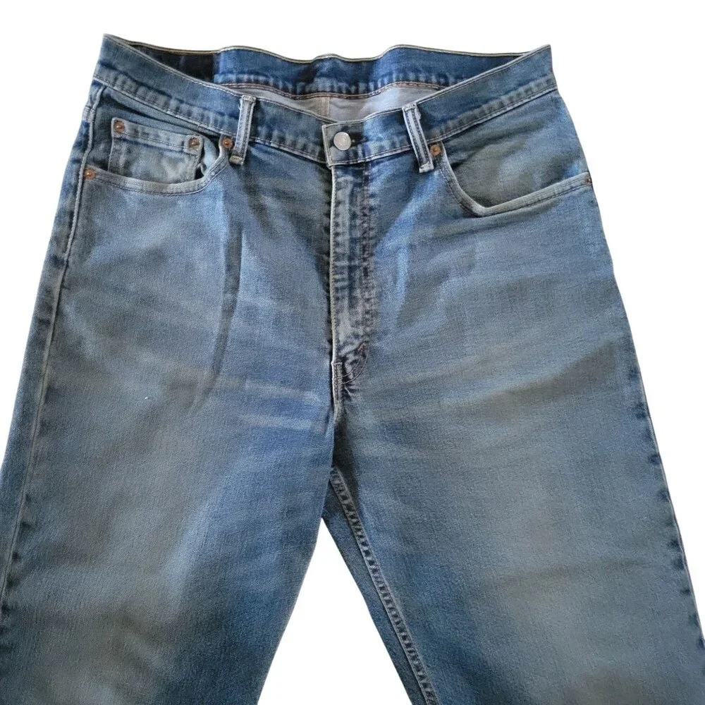 Levis Mens 550 Relaxed Fit Jeans Size 36x34‎ Denim Blue